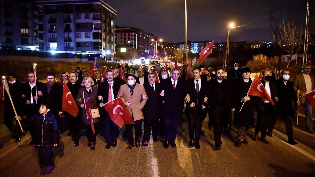 SARIKAMIS SEHITLERI BE YLİKDÜZÜNDE ANILDI