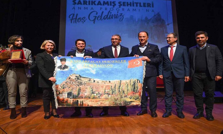 SARIKAMIS SEHITLERI BEYL İKDÜZÜNDE ANILDI 8