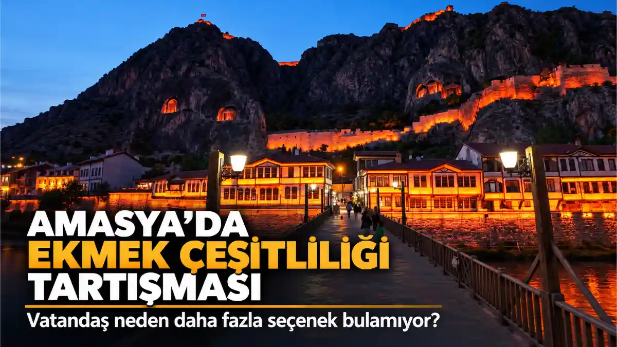 AMASYADA EKMEK TEKELI MI VAR VATANDAS NEDEN EKMEK CESIDINE ULASAMIYOR